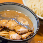 煮干麺 新橋 月と鼈 - 肉玉つけ麺【2014年2月】