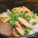 童童 - 土鍋焼きお好み炒飯（プレーン・M）＋五目トッピング