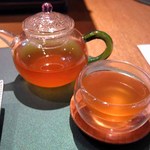 懐石カフェ 蛙吉 - 14年2月　神社茶(ジンジャーティ)