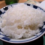 懐石カフェ 蛙吉 - 14年2月　艶々で旨いご飯