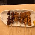 Abeno Sakaba - ちょい呑みセットの串焼き