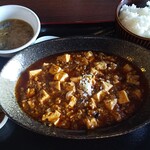 Rakushoku Chuuka Kou - 麻婆豆腐の定食