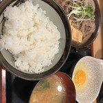 翠幸 - すき焼き定食