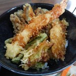 森の蕎麦かふぇ 九頭龍 - 天丼