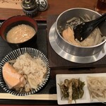 Sakesakana Isoya - 釜飯　鮭