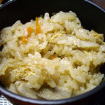 日向亭 - 「サラダセット」炊き込みご飯