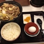 すき家 - 牛すき鍋定食 580円☆（第三回投稿分①）