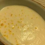 木古里 - 酒粕とマスカルポーネのムース、柚子皮おろし