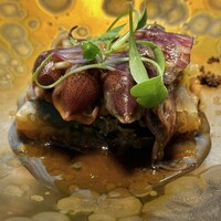 レミニセンス - 蛍烏賊と鱶鰭は、初めてでした♡ 奥の茶色のフレークは椎茸だと伺った記憶、細部に渡り手間が掛かっています
