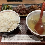 伊達の牛たん本舗 - 牛たん定食1.5人前　3,340円