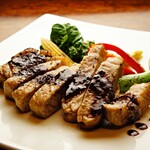 国産豚ロースのグリル