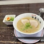 麺工房 きわみや - こってり（麺は量が食べれないので50g）トッピングねぎ