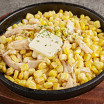 garlic chicken corn butter