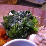 TWO SAM'S UP - 前菜（菜の花ポンズ）