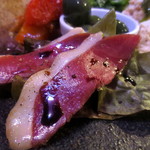 TWO SAM'S UP - 前菜（鴨の生ハム）