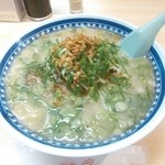 くろいわラーメン - ラーメン 840円(チャーシュー3枚入り)