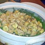 ムッシュ 貞虎 - 松茸と栗の炊き込み御飯