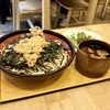 武蔵野 伝統の味 涼太郎 - 料理写真:■ミックスつけめん 3L
（ミニサラダ・肉汁・天ぷら・のりセット価格） ￥899