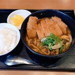 Kare Udon Senkichi - カツカレーうどん。