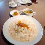 中国料理 美麗華 - 蟹づくしの餡掛け炒飯