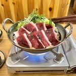 Nikuto Sakana Taishuusakaba Hitomebore - 牛鍋　すき焼き風