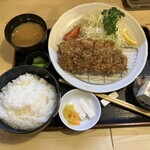 Tonkatsu Kobayashi Tei - 麓山豚ロース ご飯大盛り