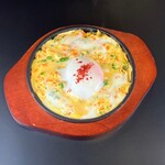 Keranmari (egg roll with green chili peppers)