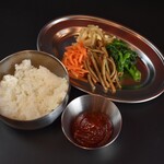 [Additional] Bibimbap as a final dish