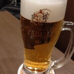 Ginza Raion - エビス生ビール中で乾杯