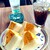 カフェ ド モア - 料理写真:厚焼きたまごサンド&アイスコーヒー