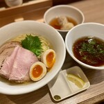 支那蕎麦 澤田 - 昆布水つけ麺 特製(1500円)