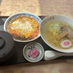 昭和食堂 - カツ煮セット