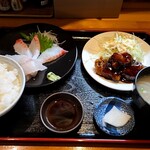 ずぼらや四季 - お刺身定食