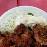 一楽ラーメン - マヨもタップリΣ(ﾟДﾟ)