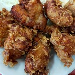 一楽ラーメン - 唐揚げタップリ