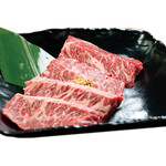 Thick-sliced top skirt steak