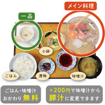 本通り 然然 - 選べるランチセット