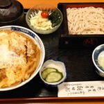 朝日屋 - カツ丼セット