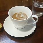 キッチン ブルー グローブ - ホワイトコーヒーにします