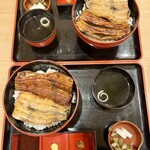 福乃城 - 紅白うな丼 1尾 2900円