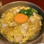 親子丼専門店 ○勝 - トロトロの親子丼。