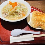 餃子とタンメン 天 - タンメン（餃子３個セット）