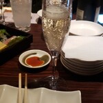 京○ - スパークリングも飲み放題の飲み物にありました！