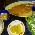 Sakahogara Ten Kawaramachigojouten - チキンカツ定食