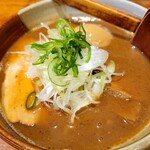 Watanabe - 渡なべ22周年記念ラーメン、固茹で味付玉子