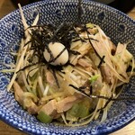 横浜家系ラーメン 剛麺家 - ネギチャ丼
