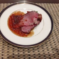 fine dining山科 - さくらビーフのローストビーフ