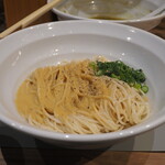 麺庵 利休 - 雲丹の和え玉