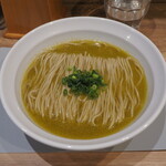 麺庵 利休 - アワビの肝そば 1500円