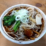 恵盛庵 - 山菜そば（冷）　1,100円